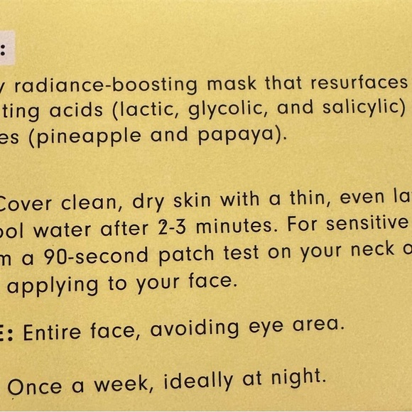 Versed Instant Resurfacing Mask - Picture 4 of 4